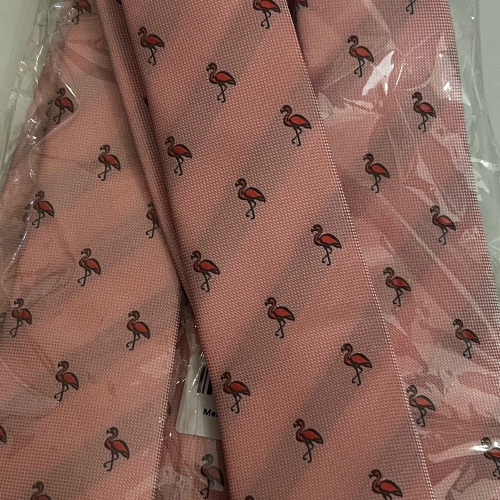 Skinny Tie - Pink  - Flamingo